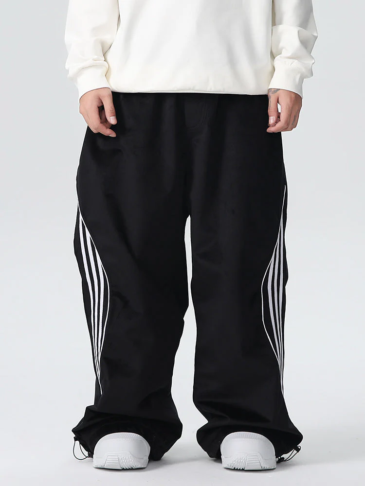 Women's Searipe Unisex Oversize Fleece ChillTech Baggy Snow Pants - Image 4