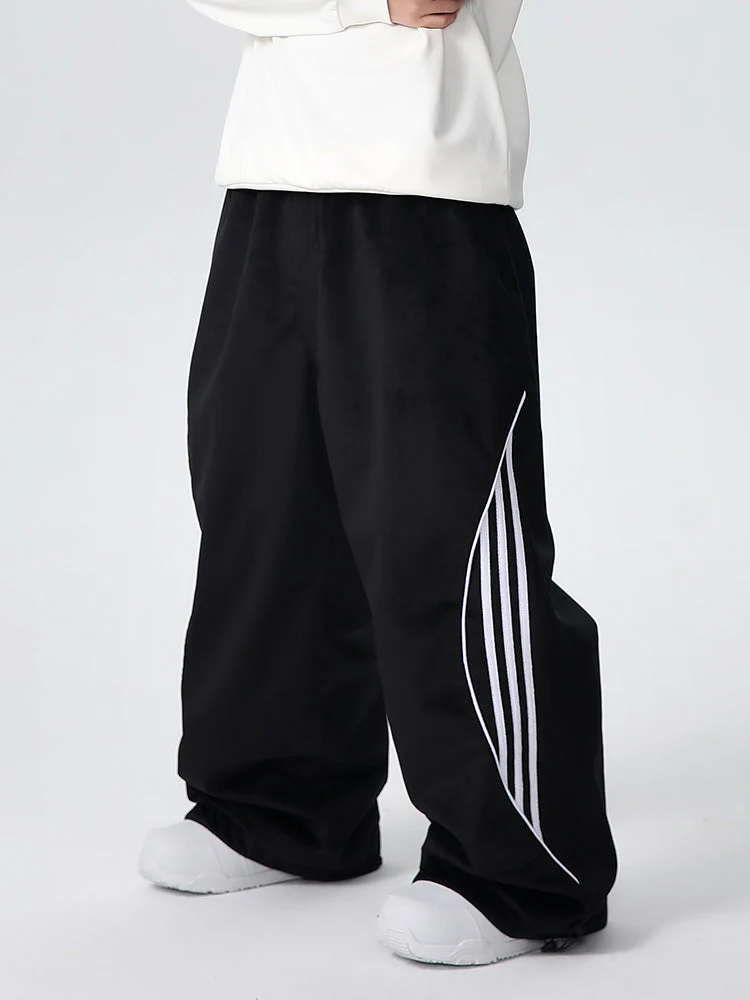Women's Searipe Unisex Oversize Fleece ChillTech Baggy Snow Pants - Image 6