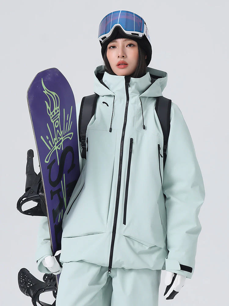 Women's Searipe Unisex Ridge Master All-Conditions Baggy Snow Jacket - Image 19
