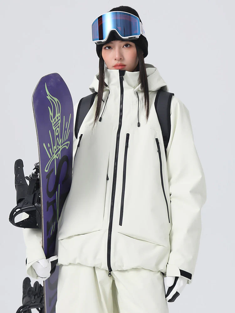 Women's Searipe Unisex Ridge Master All-Conditions Baggy Snow Jacket - Image 5