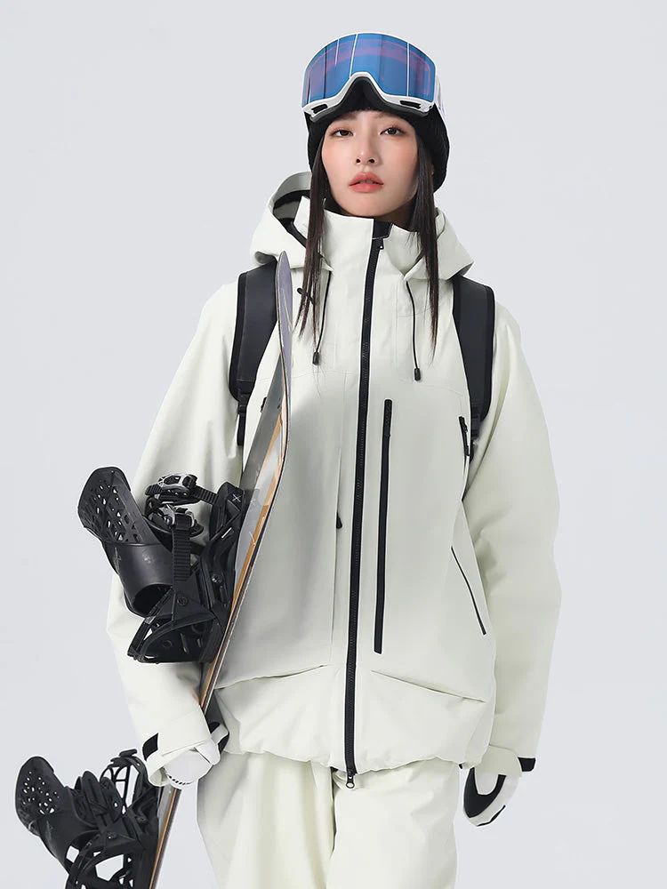 Women's Searipe Unisex Ridge Master All-Conditions Baggy Snow Jacket - Image 6