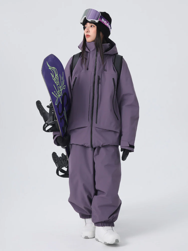 Women's Searipe Unisex Ridge Master All-Conditions Baggy Snow Suit - Image 6