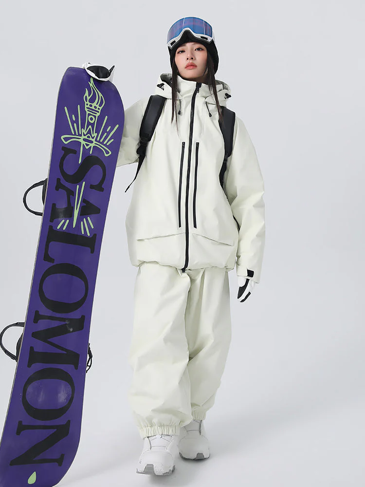 Women's Searipe Unisex Ridge Master Mountain Freerider Baggy Snow Suit - Image 3