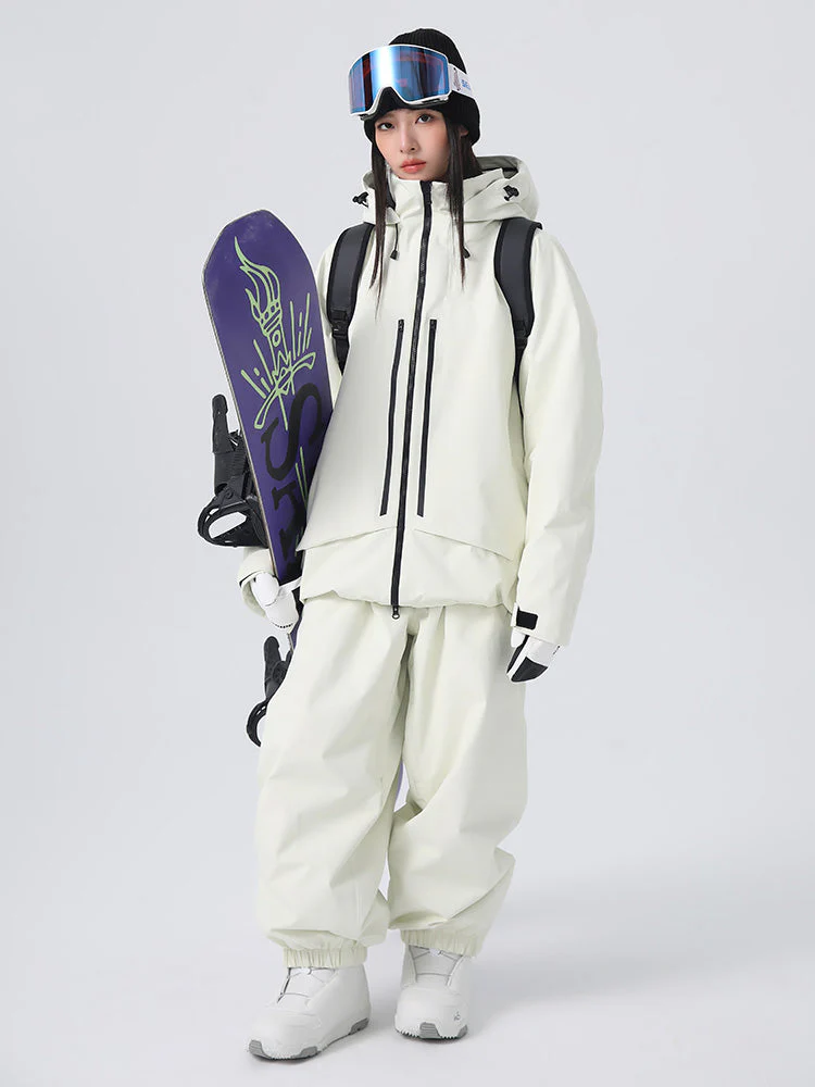 Women's Searipe Unisex Ridge Master Mountain Freerider Baggy Snow Suit - Image 4