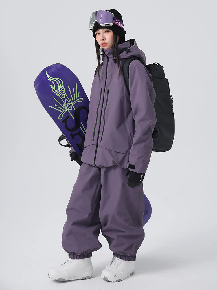 Women's Searipe Unisex Ridge Master Mountain Freerider Baggy Snow Suit - Image 5