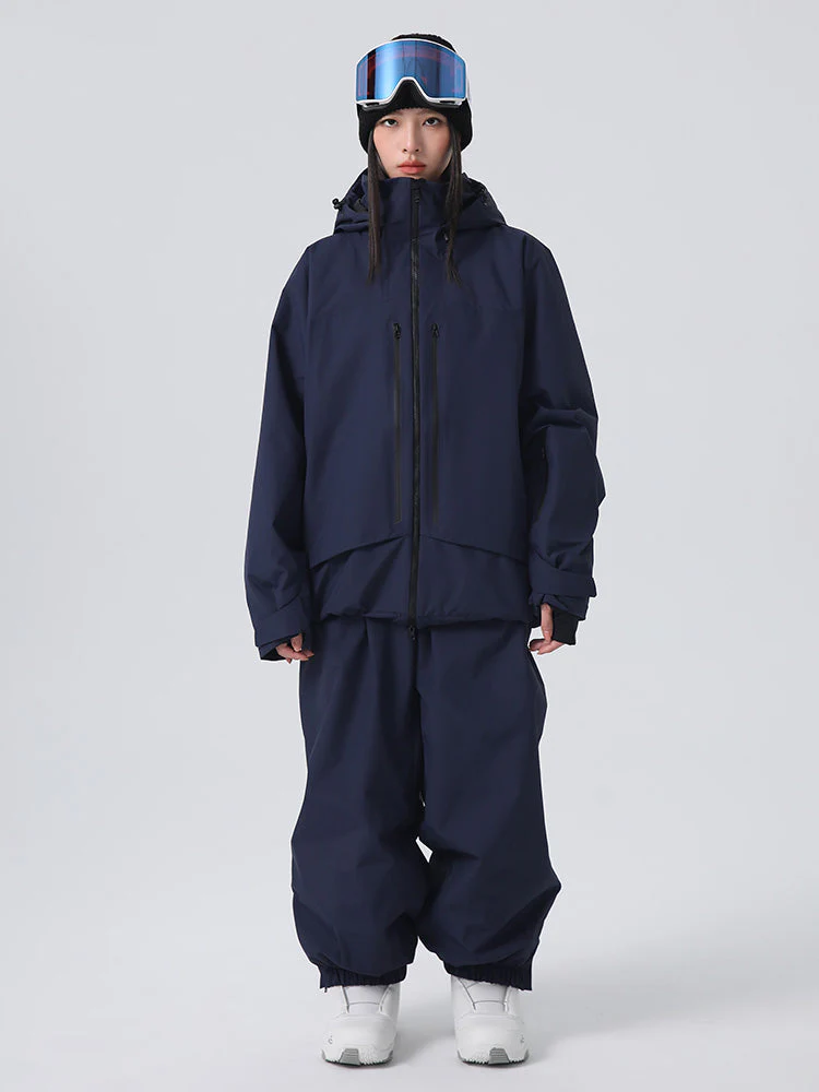 Women's Searipe Unisex Ridge Master Mountain Freerider Baggy Snow Suit - Image 8