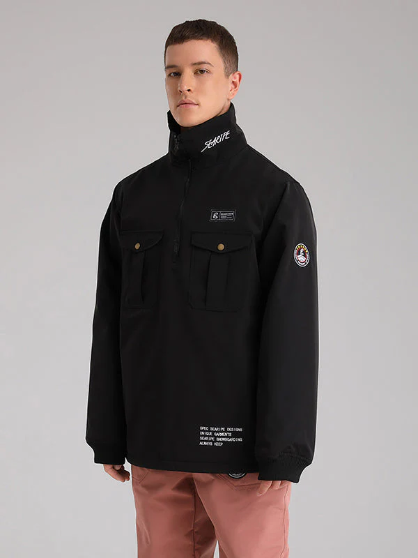 Women's Searipe Waste Land Half Zip Cargo Snow Jacket - Image 10