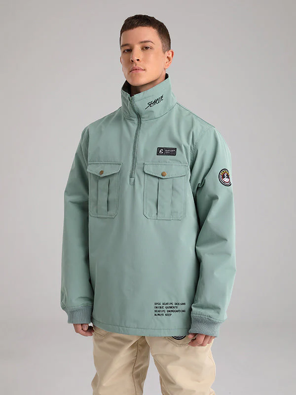 Women's Searipe Waste Land Half Zip Cargo Snow Jacket - Image 2