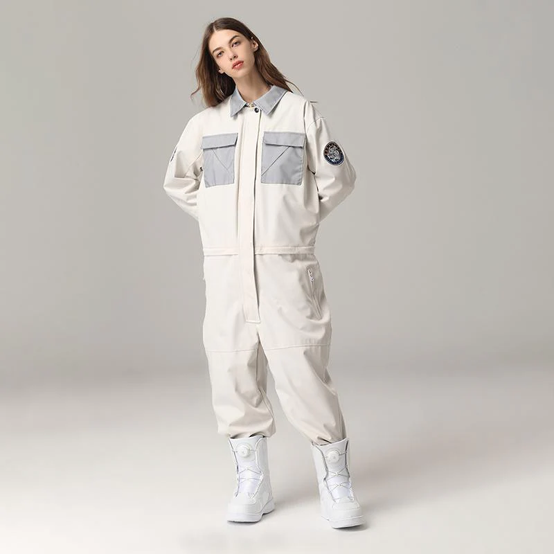 Women's Searipe Winter Foundation One Piece Snowsuits Ski Jumpsuit - Image 3