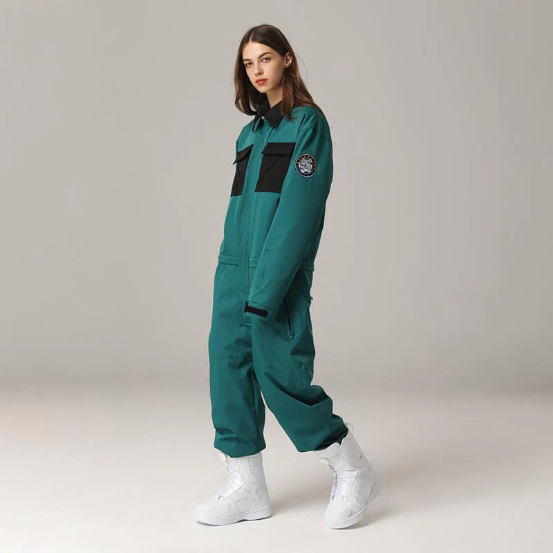 Women's Searipe Winter Foundation One Piece Snowsuits Ski Jumpsuit - Image 4