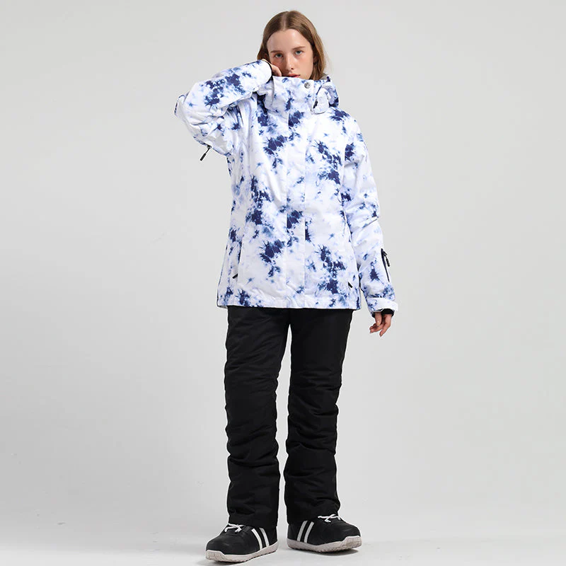 Women's SMN  Winter Forest Two Piece Snowsuits Snow Jacket & Pants Set - Image 7
