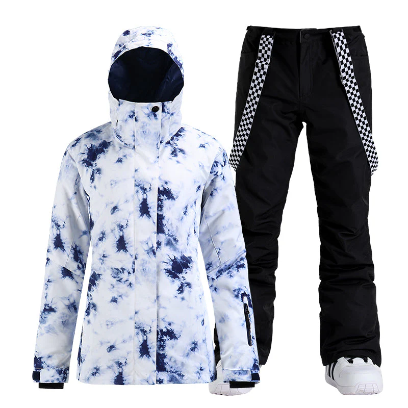 Women's SMN  Winter Forest Two Piece Snowsuits Snow Jacket & Pants Set - Image 8