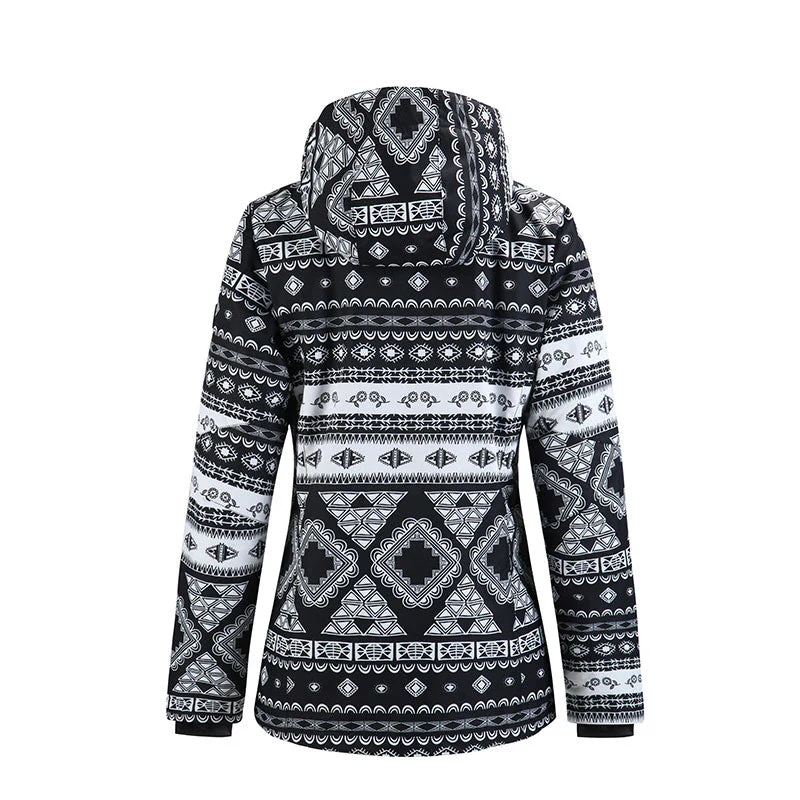 Women's SMN Winter Vogue Waterproof Snowboard Jacket - Image 12