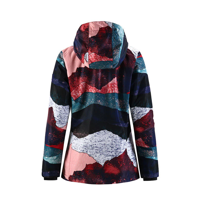 Women's SMN Winter Vogue Waterproof Snowboard Jacket - Image 3