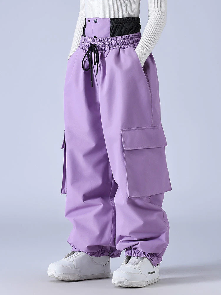 Women's Snow Rebel Mountain Rider Performance Baggy Snow Pants - Image 10