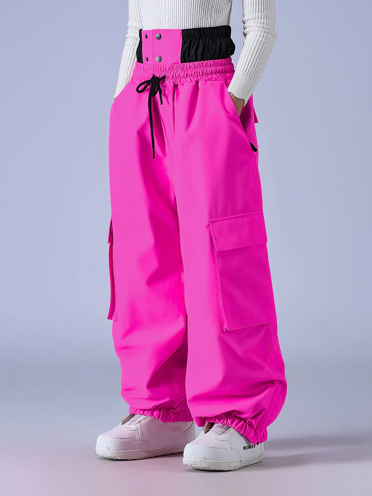 Women's Snow Rebel Mountain Rider Performance Baggy Snow Pants - Image 4