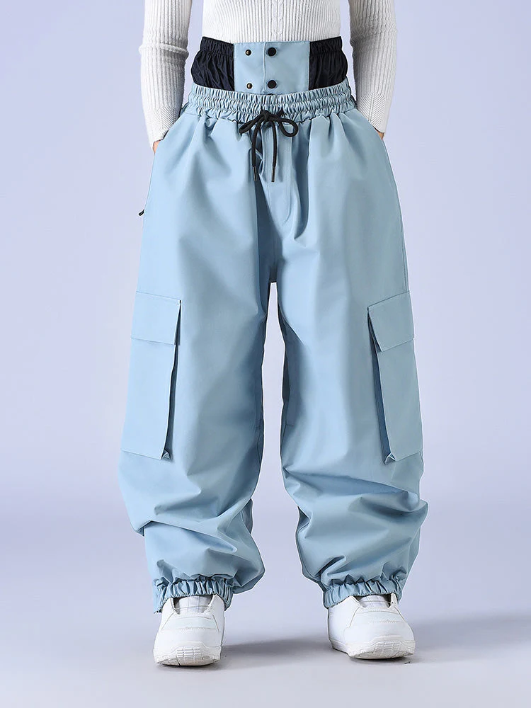 Women's Snow Rebel Mountain Rider Performance Baggy Snow Pants - Image 5