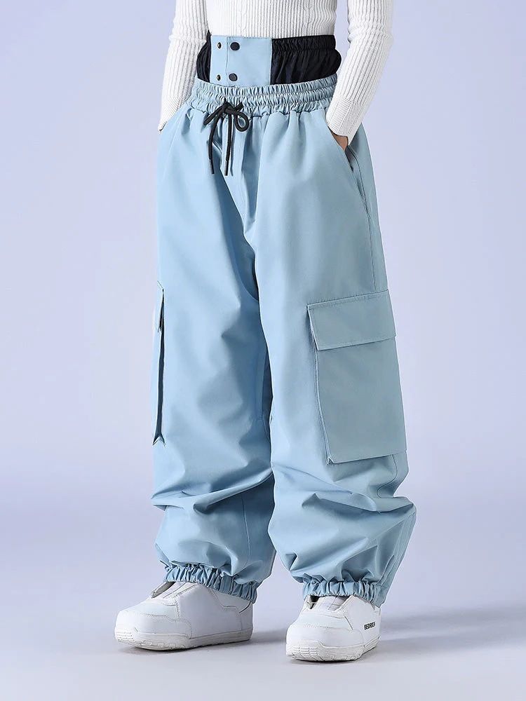 Women's Snow Rebel Mountain Rider Performance Baggy Snow Pants - Image 6