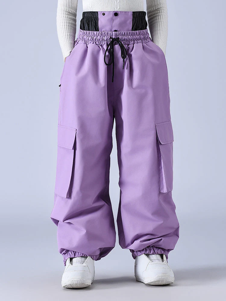 Women's Snow Rebel Mountain Rider Performance Baggy Snow Pants - Image 9