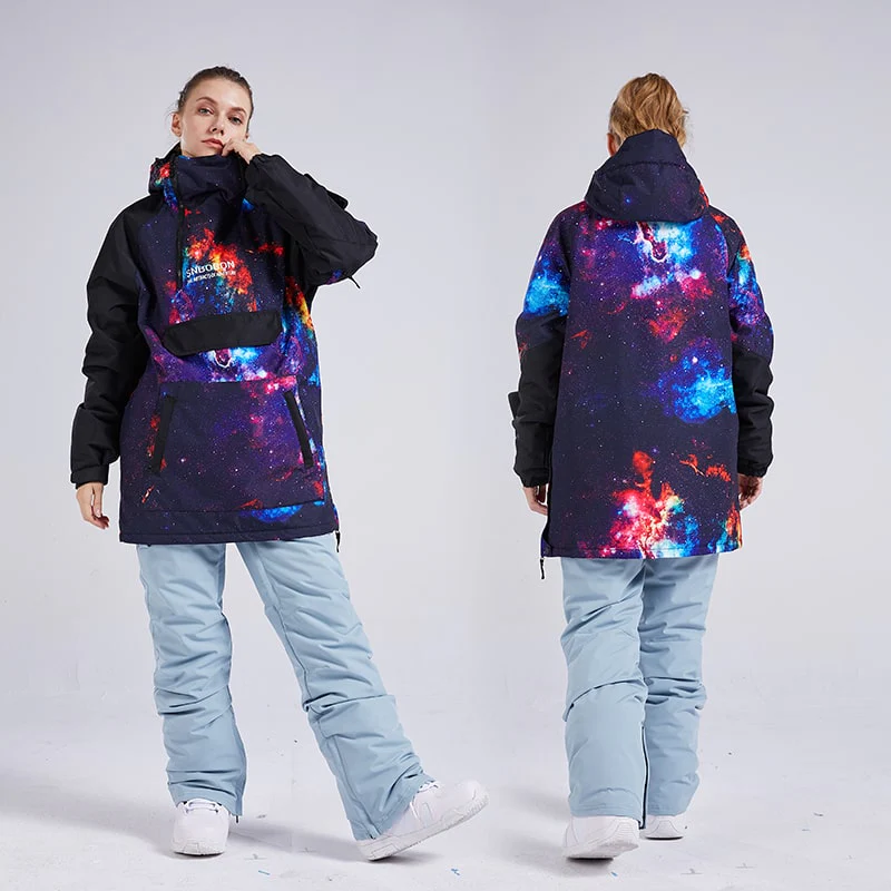 Women's Snow Tech Unisex Pullover Waterproof Snowsuit Set - Image 4