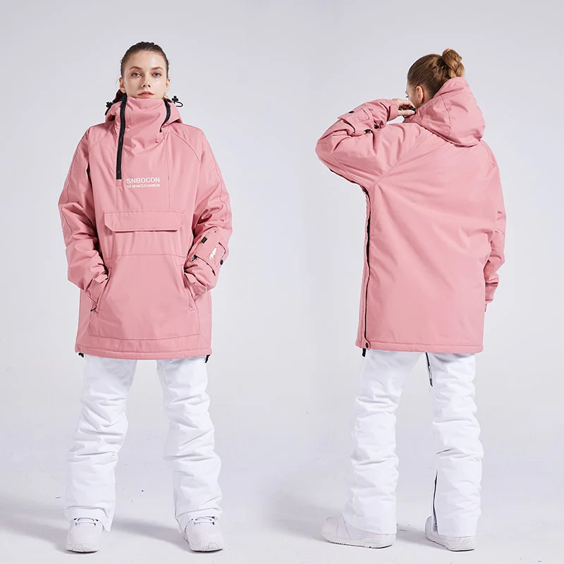 Women's Snow Tech Unisex Pullover Waterproof Snowsuit Set - Image 5