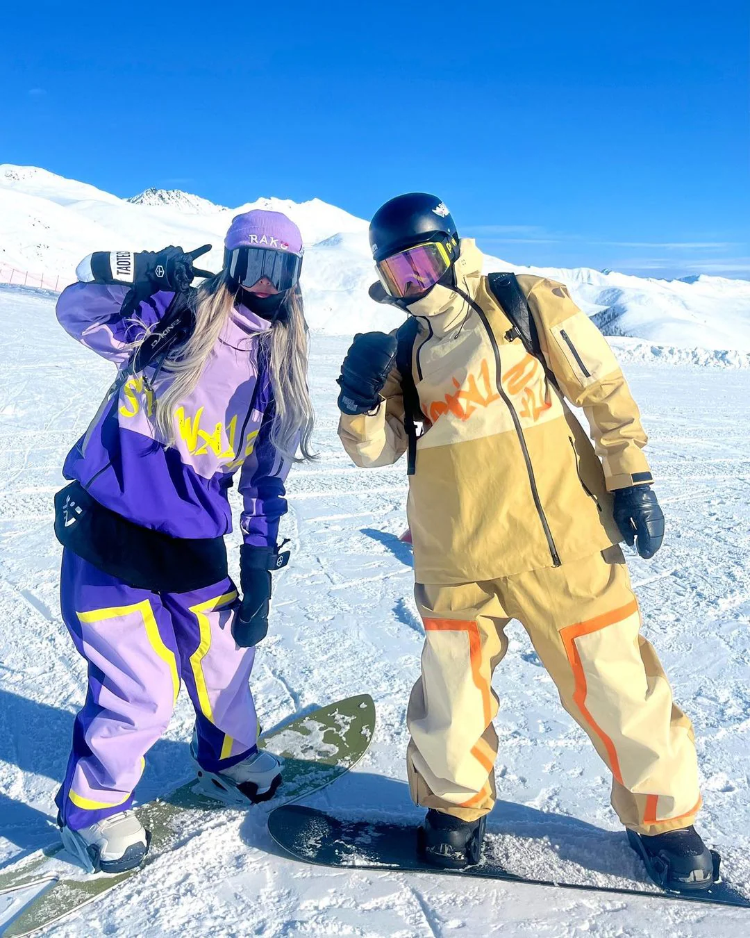 Women's Snowall Unisex Mountain Crew Waterproof Snowboard Suits - Image 3