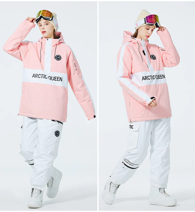 Women's Arctic Queen Trendy Cargo Snowboard Pants - Image 3