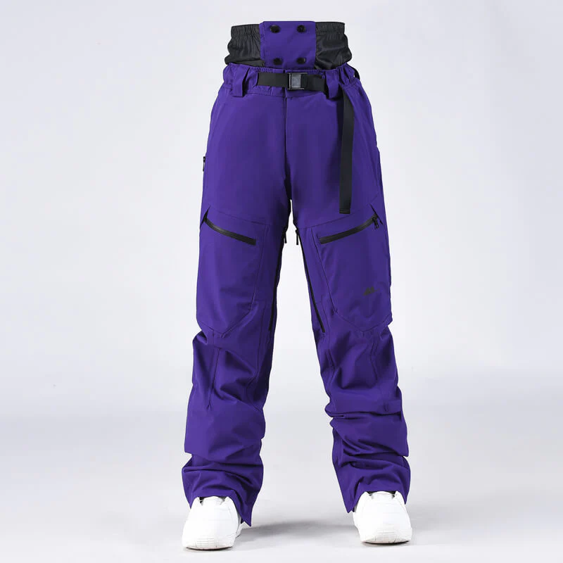 Women's SnowCraze Alpine Explorer Bib Snow Pants - Image 4
