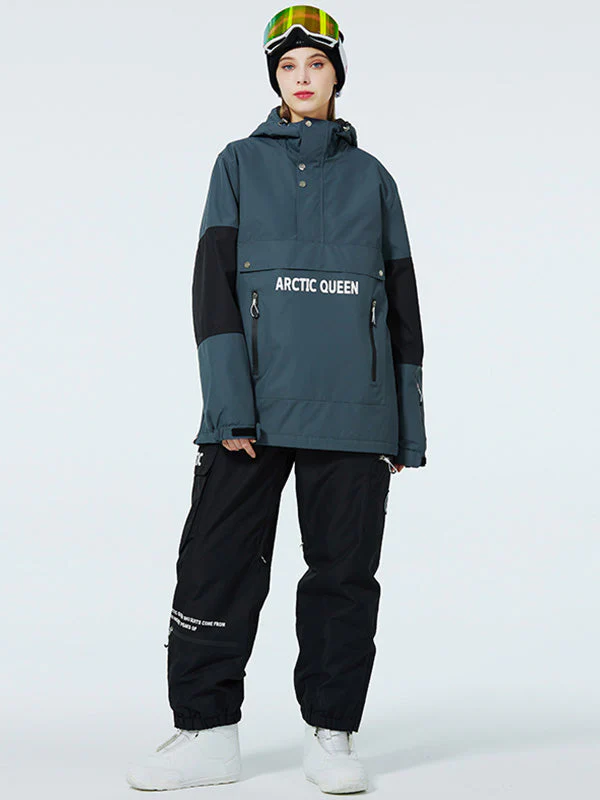 Women's SnowCrest FrostTrek Half-zip Anorak Snowsuits - Image 3