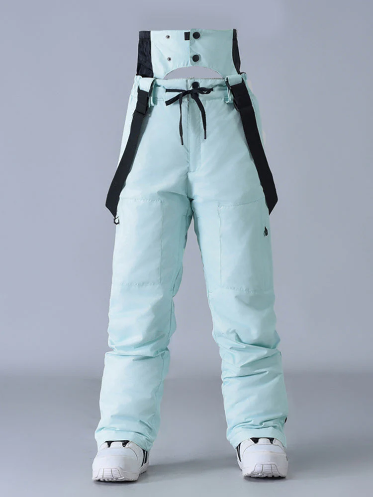 Women's SnowPeak StormGuard All-Weather Insulated Ski Bibs Snow Pants - Image 18
