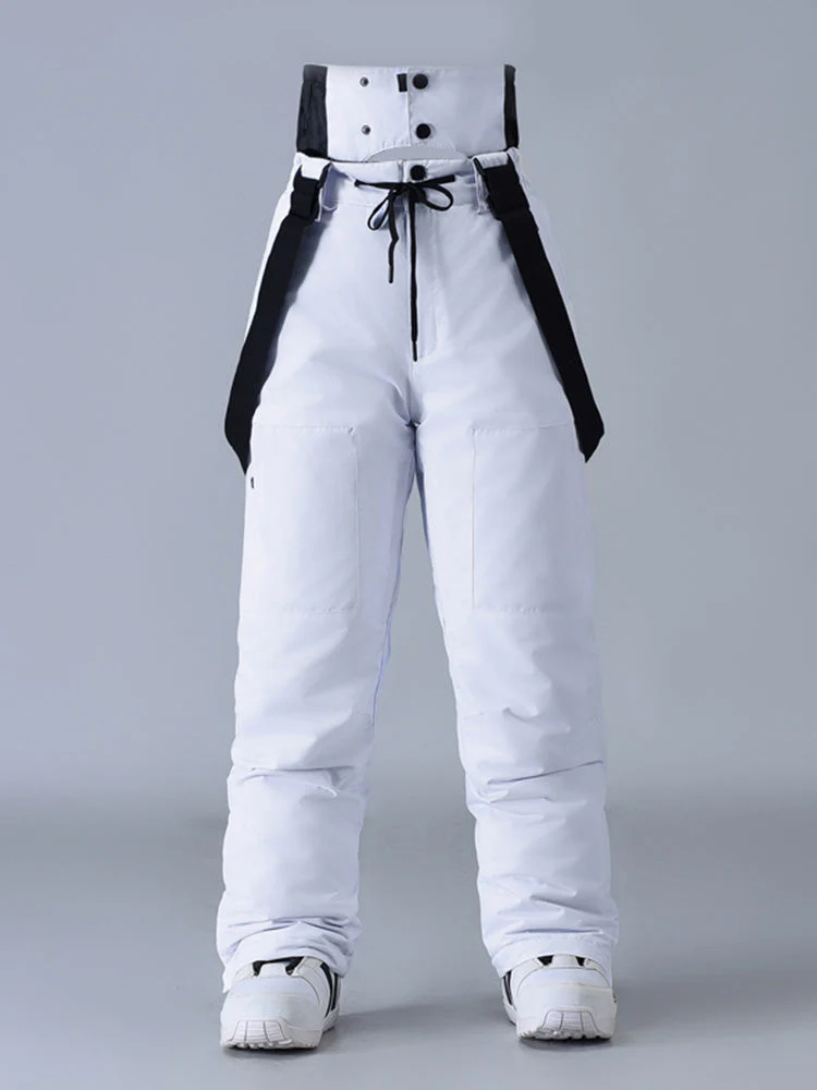 Women's SnowPeak StormGuard All-Weather Insulated Ski Bibs Snow Pants - Image 2