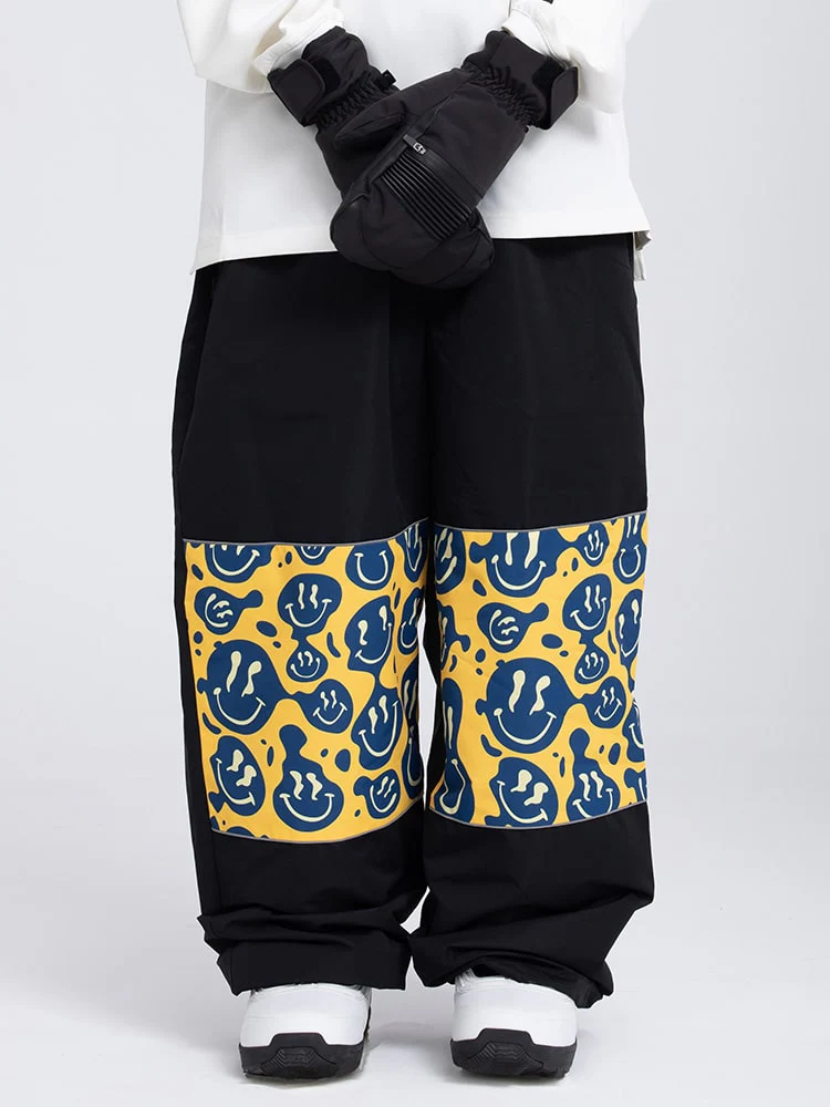 Women's All Weather Reflective Swaggy Graphic Cargo Snow Pants - Image 3