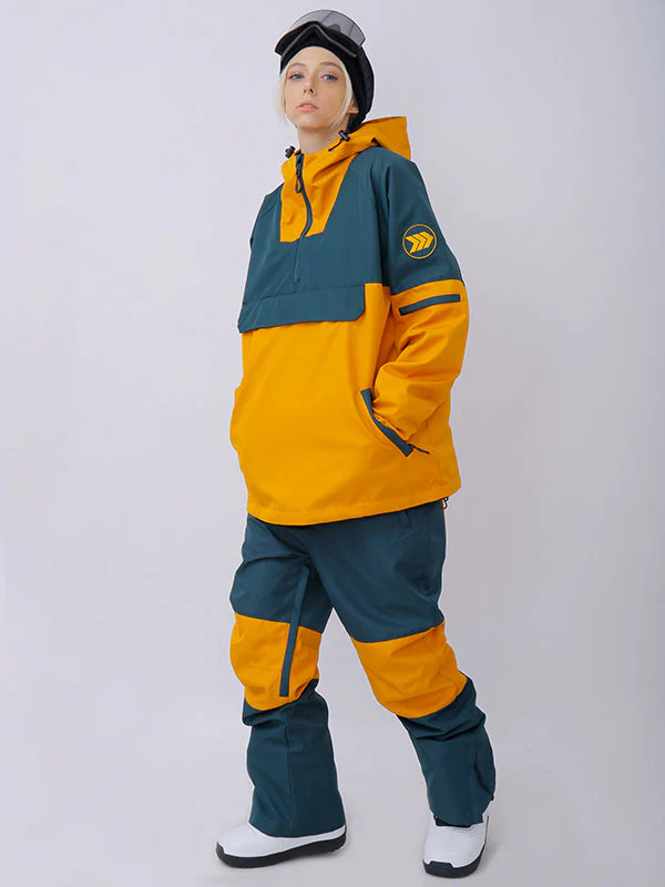Women's Snowverb Alpine Ranger Colorblock Anorak Snowsuits - Image 2