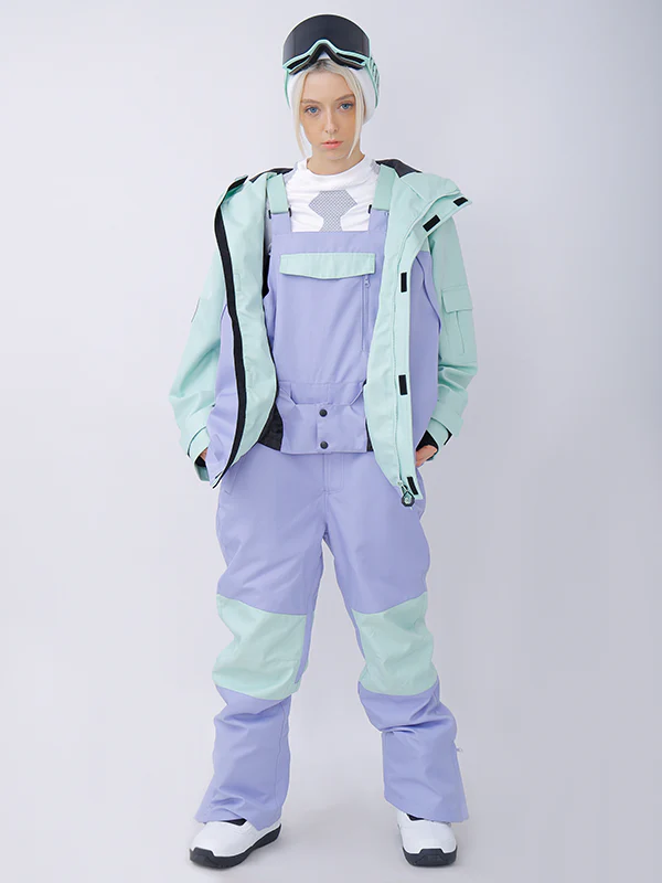 Women's Snowverb Alpine Ranger Colorblock Snowsuits - Image 8