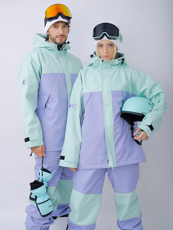 Women's Snowverb Alpine Ranger Colorblock Snowboard Jacket - Image 8