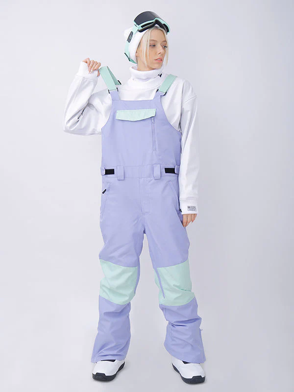 Women's Snowverb Alpine Ranger Ski Bibs Overall Snowboard Pants - Image 6