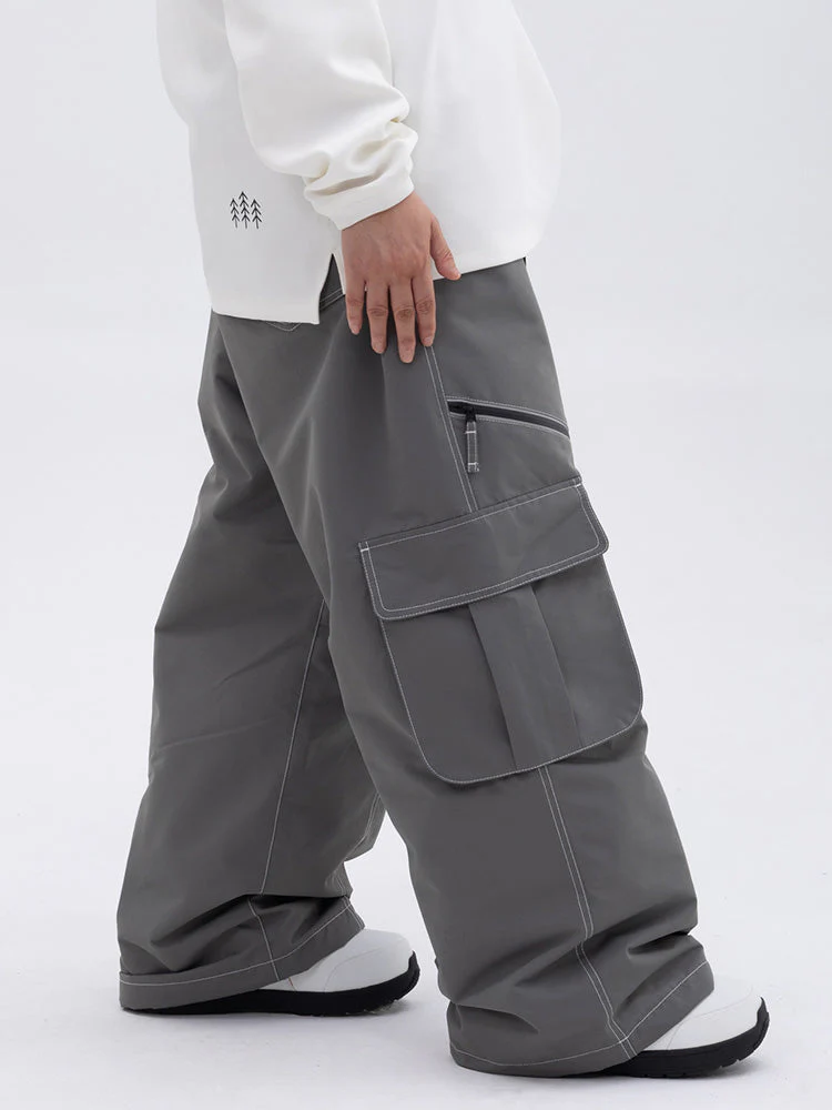 Women's Mountain Chill Streetstorm Oversize Baggy Snow Pants - Image 10