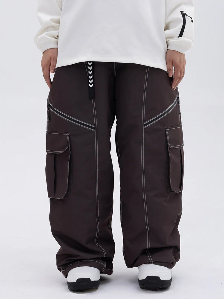 Women's Mountain Chill Streetstorm Oversize Baggy Snow Pants - Image 7
