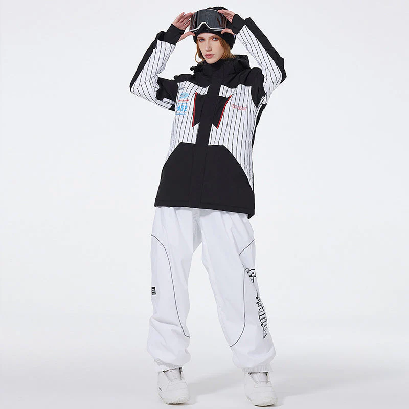 Women's SpeedPanda Mountain Unisex Alpine Avalanche Flare Expedition Snowsuit - Image 20