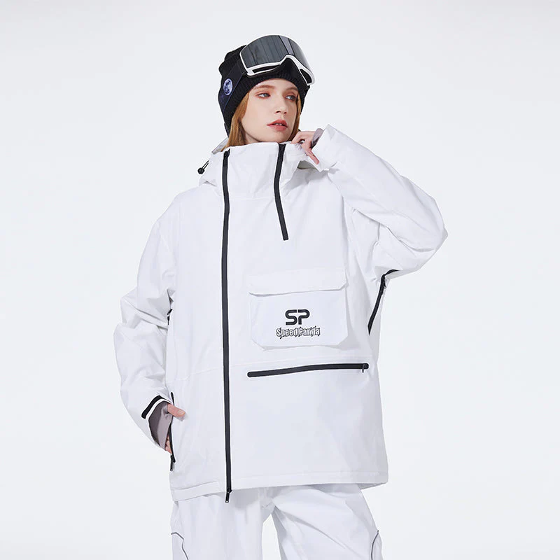 Women's SpeedPanda Mountain Unisex Alpine GlacierPro Extreme Snow Jacket - Image 6