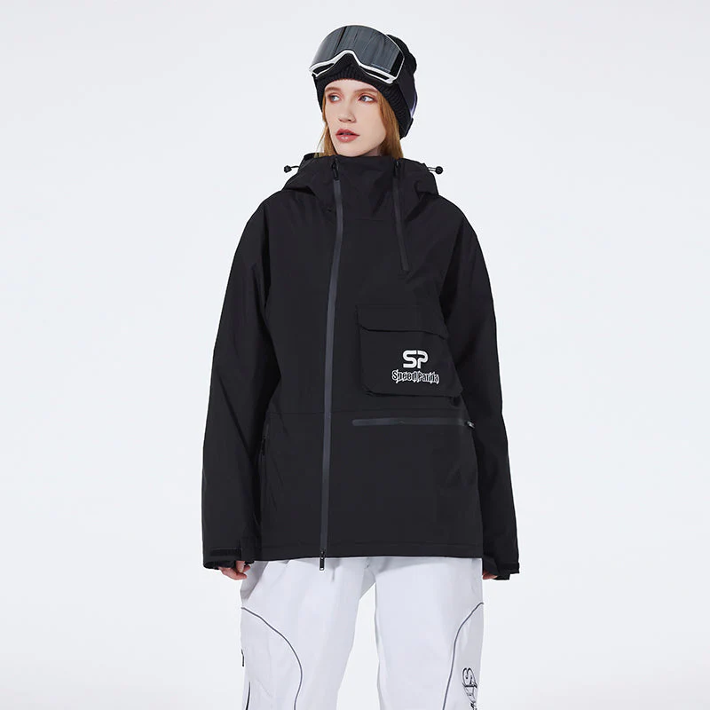 Women's SpeedPanda Mountain Unisex Alpine GlacierPro Extreme Snow Jacket - Image 9