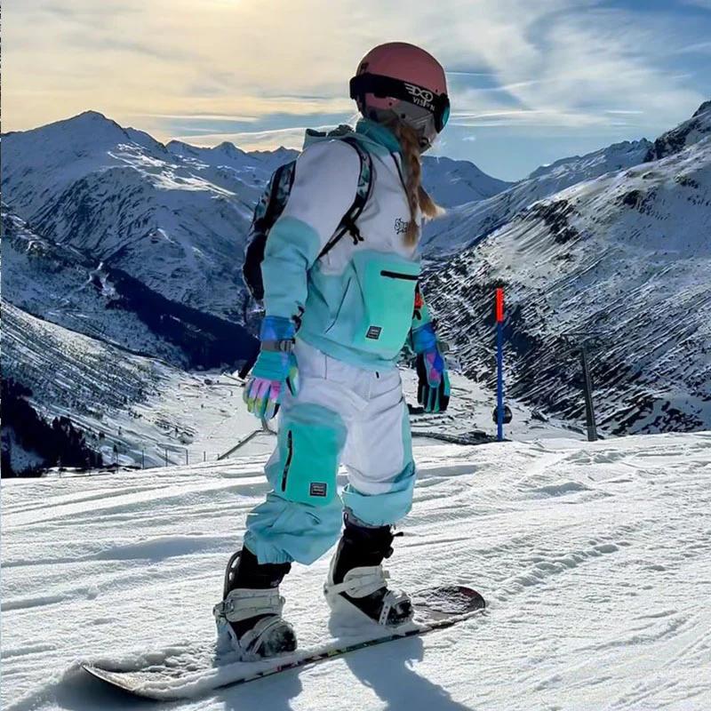 Women's SpeedPanda Mountain Unisex Alpine SummitBlast Snowsuit - Image 2