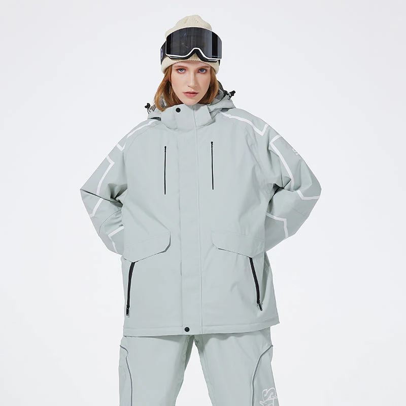 Women's SpeedPanda Mountain Unisex SnowElite Adventure Snow Jacket - Image 10