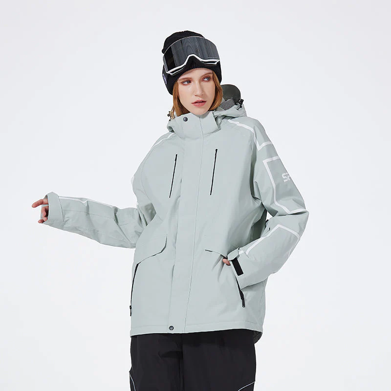 Women's SpeedPanda Mountain Unisex SnowElite Adventure Snow Jacket - Image 11