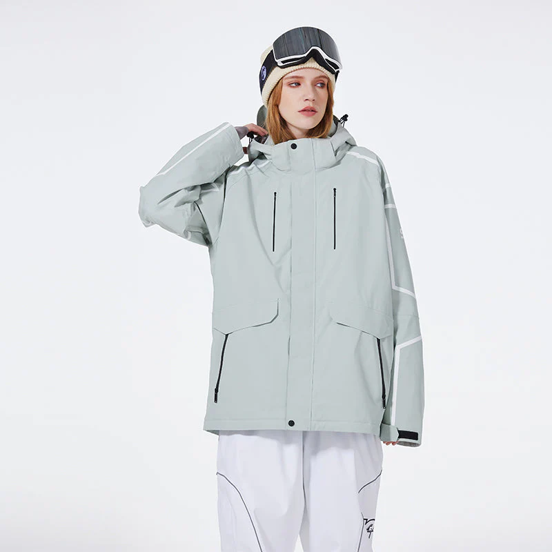 Women's SpeedPanda Mountain Unisex SnowElite Adventure Snow Jacket - Image 12