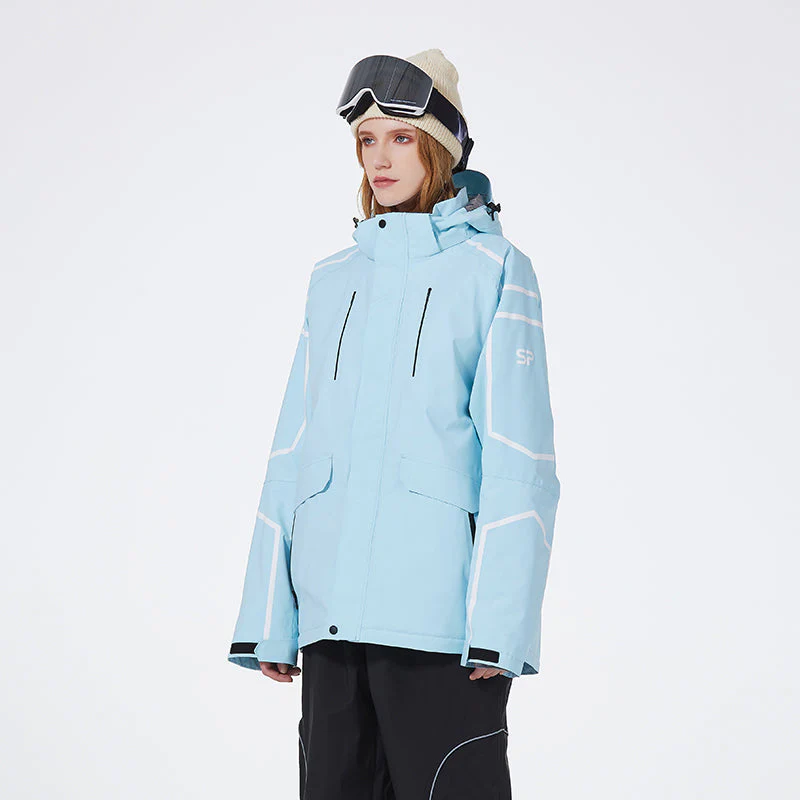 Women's SpeedPanda Mountain Unisex SnowElite Adventure Snow Jacket - Image 14