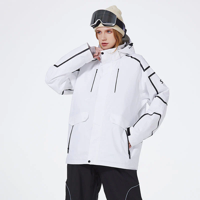 Women's SpeedPanda Mountain Unisex SnowElite Adventure Snow Jacket - Image 7