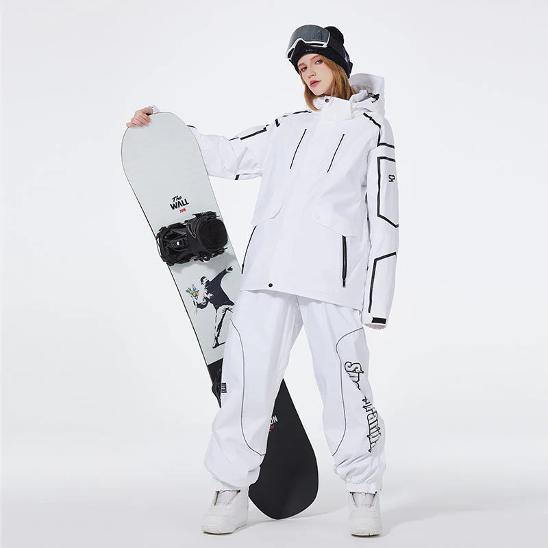 Women's SpeedPanda Mountain Unisex SnowElite Adventure Snowsuits - Image 11