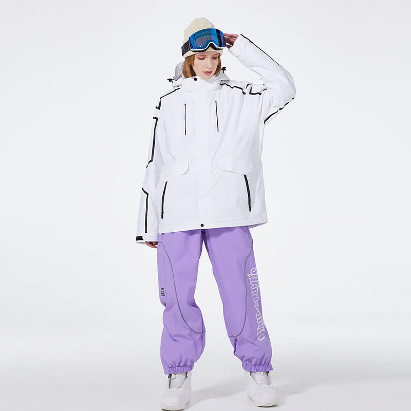 Women's SpeedPanda Mountain Unisex SnowElite Adventure Snowsuits - Image 19