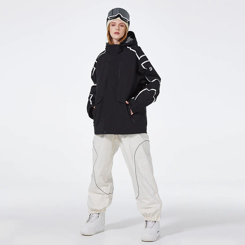 Women's SpeedPanda Mountain Unisex SnowElite Adventure Snowsuits - Image 21